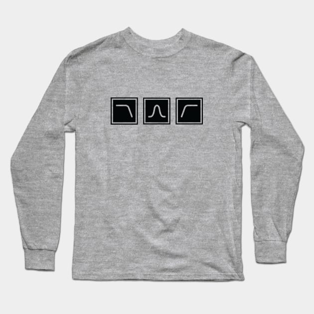 Synth Filter for Electronic Musician Long Sleeve T-Shirt by Atomic Malibu